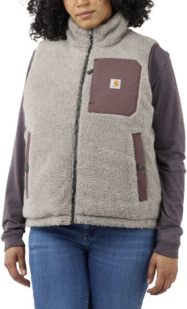 productImage: Carhartt W's Relaxed Midweight Utility Vest Nutmeg