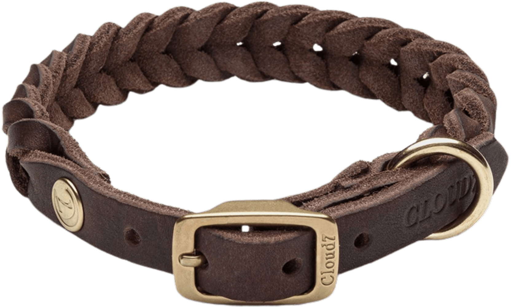 productImage: Collar Central Park XS-M Saddle Brown Gold