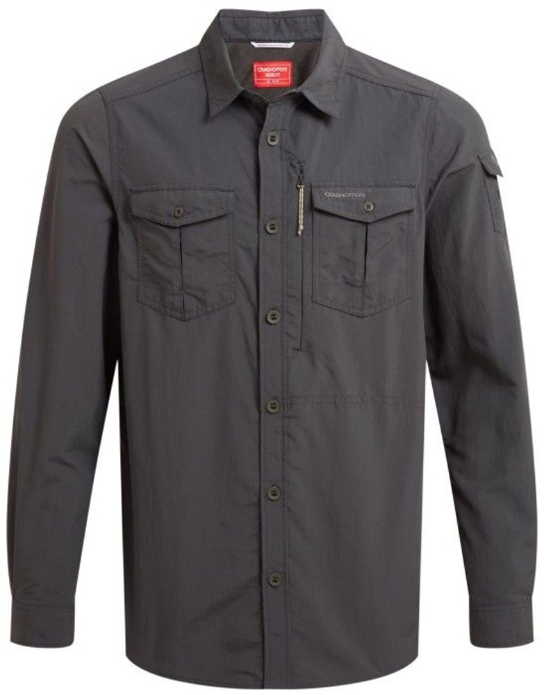 productImage: M's NosiLife Adventure Long Sleeved Shirt III Black Pepper