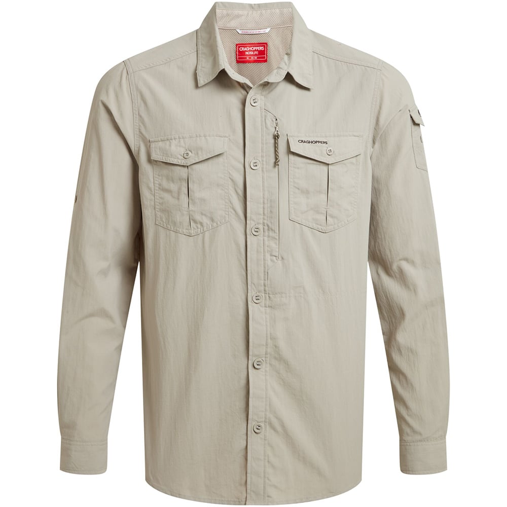 productImage: Nosilife Adventure Long Sleeved Shirt Iii Parchment
