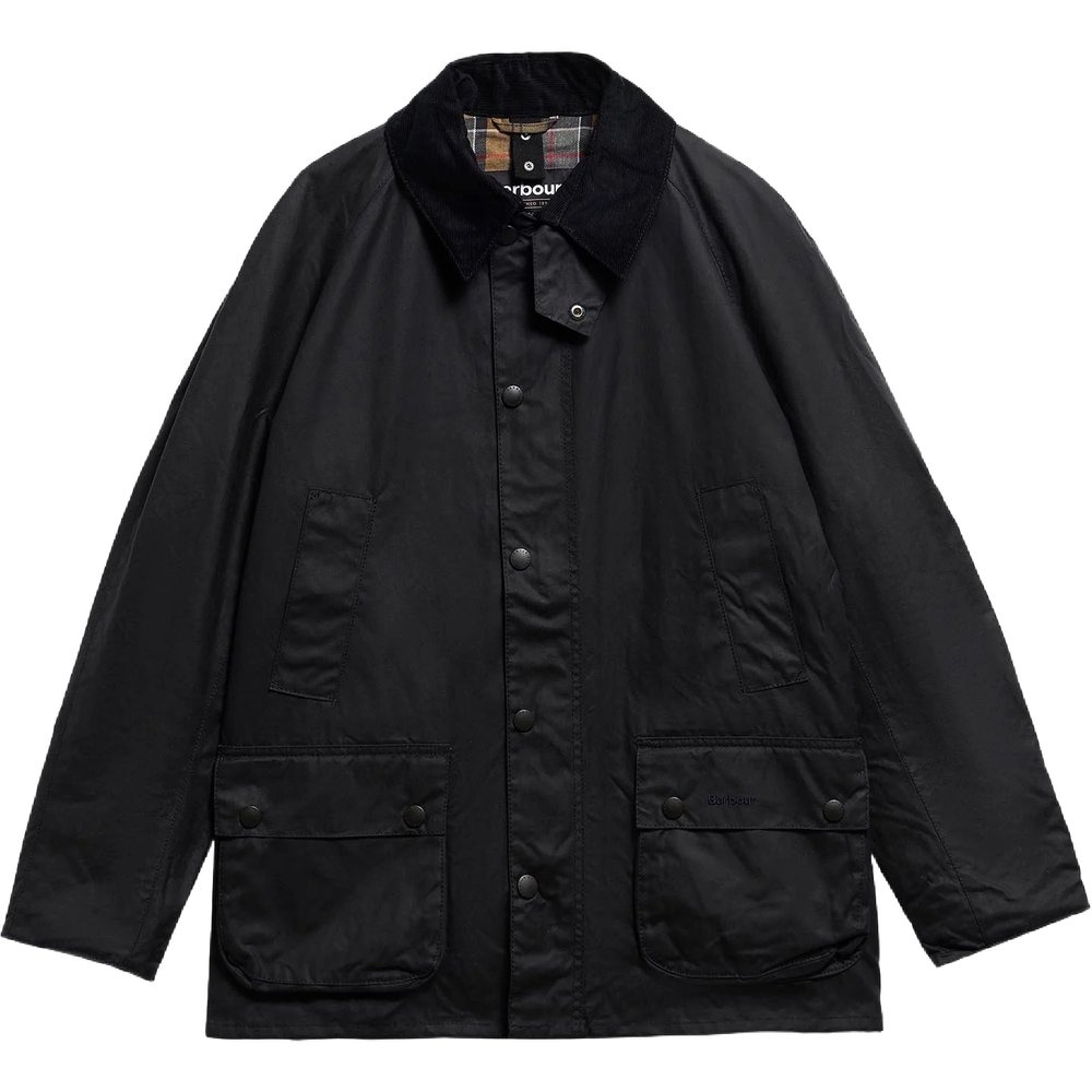 M's Ashby Wax Jacket Navy, view: 1
