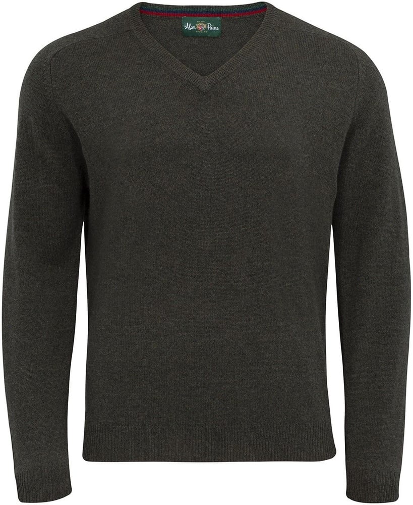 Streetly V-Neck Pullover Seaweed, view: 1