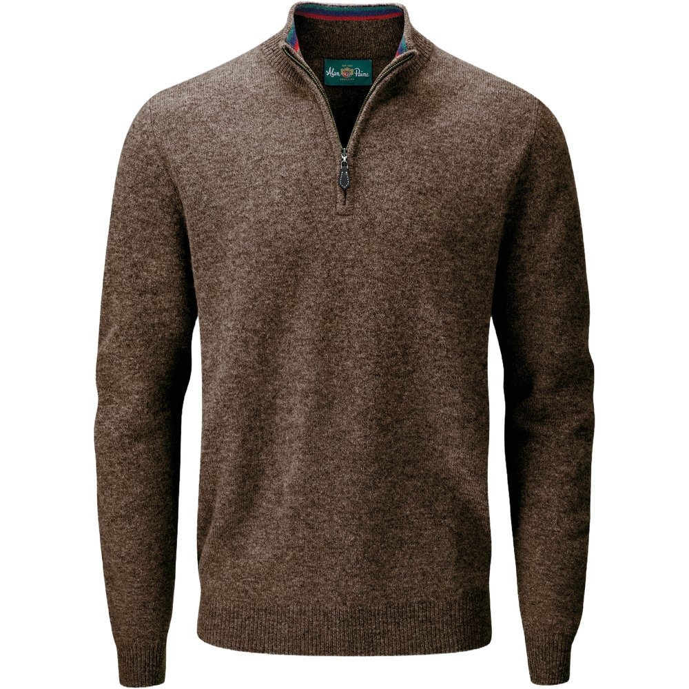 productImage: M's Streetly 1/2 Zip Mock Neck Cocoa