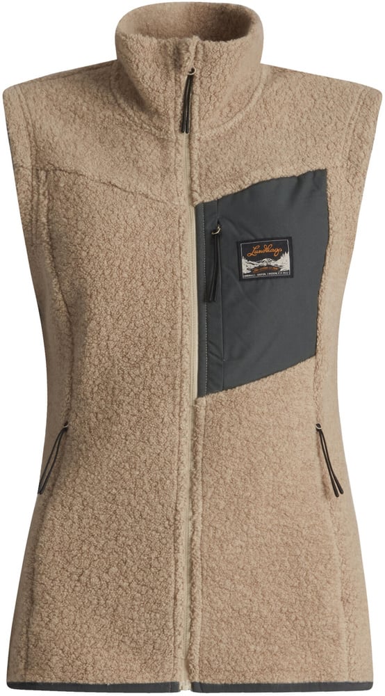 productImage: Flok Wool Pile Vest Women Sand