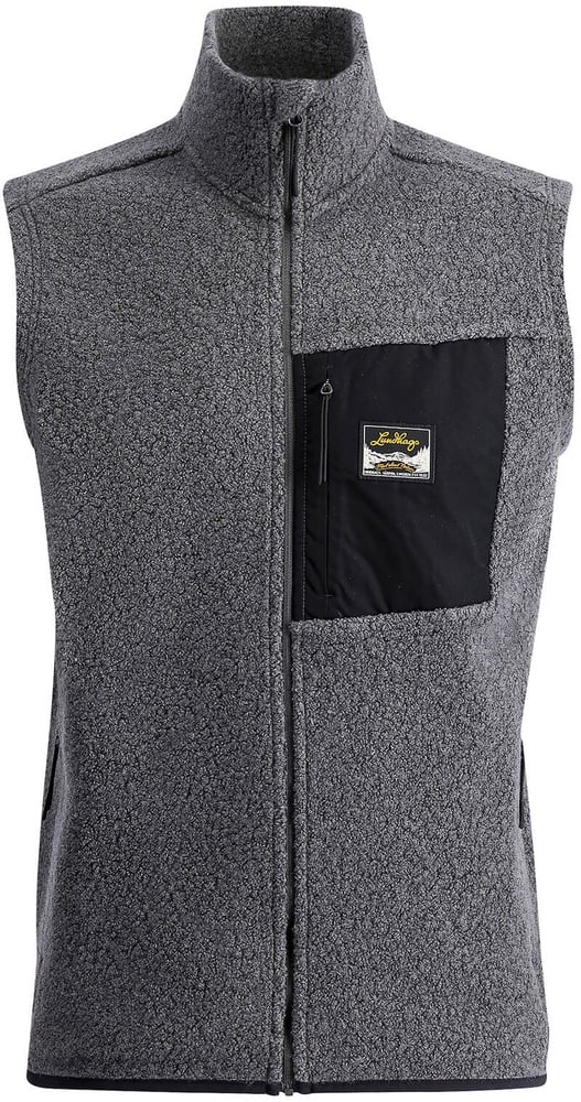 productImage: Flok Wool Ms Pile Vest Granite