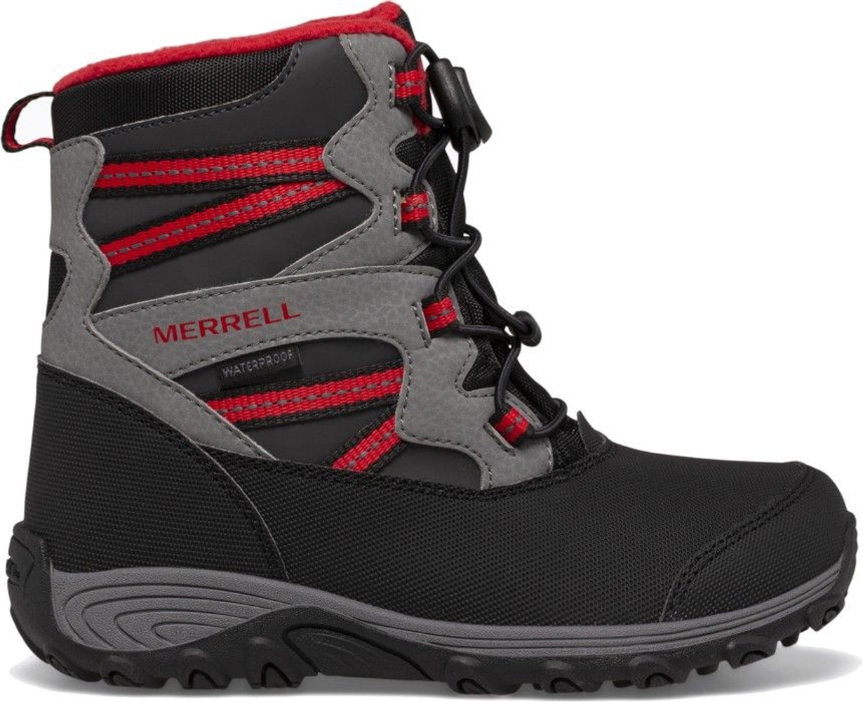productImage: Kids Outback Snow Boot Black/Grey/Red