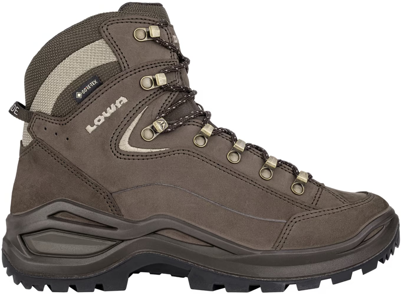 productImage: W's Renegade EVO GTX Mid Espresso/Anthracite