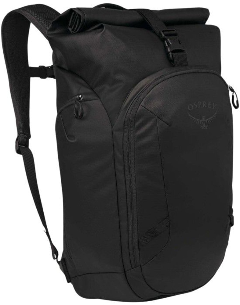 productImage: Transporter Roll Top Pack Raven Black/Black