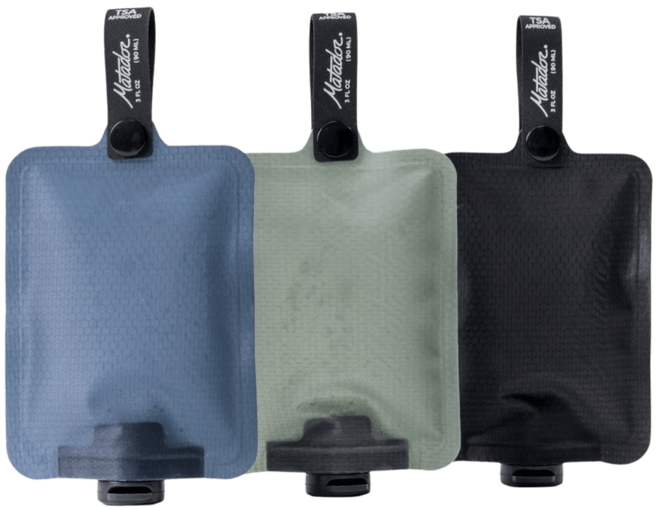 productImage: FlatPak Toiletry Bottle (3-Pack) Multi-Color