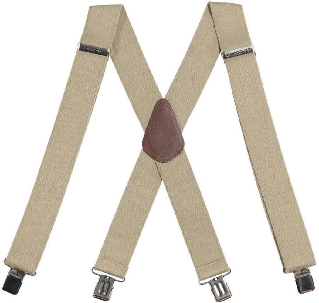Carhartt Rugged Flex Elastic Suspenders Dark Brown, view: 1