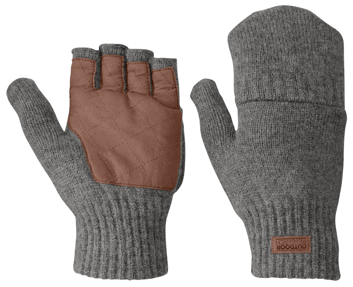 productImage: Men's Lost Coast Fingerless Mitts Pewter