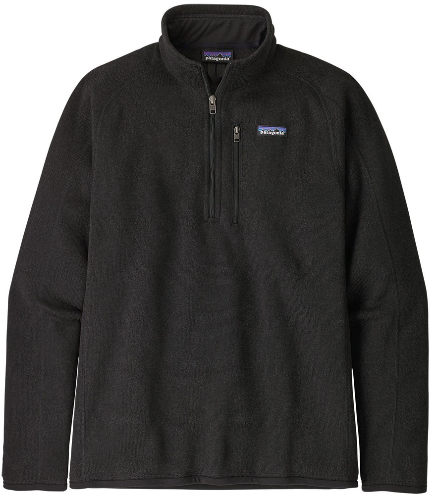 M's Better Sweater 1/4 Zip Black, view: 1