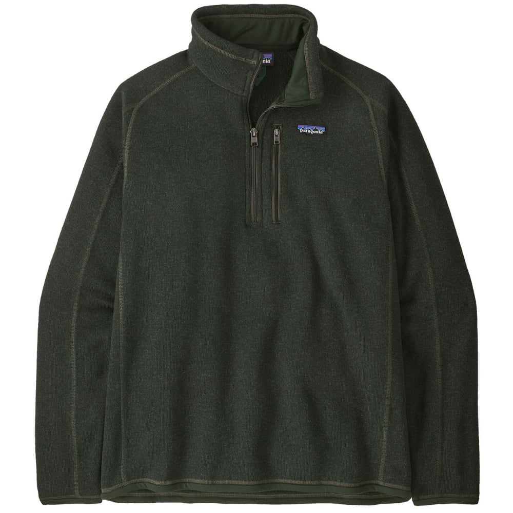 M's Better Sweater 1/4 Zip Old Growth Green, view: 1