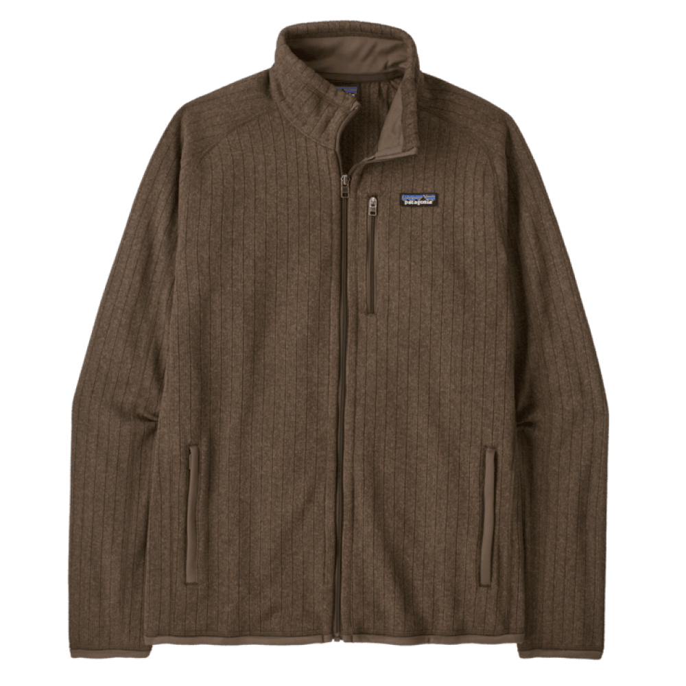 productImage: M's Better Sweater Jkt Marlow Brown Rib Knit