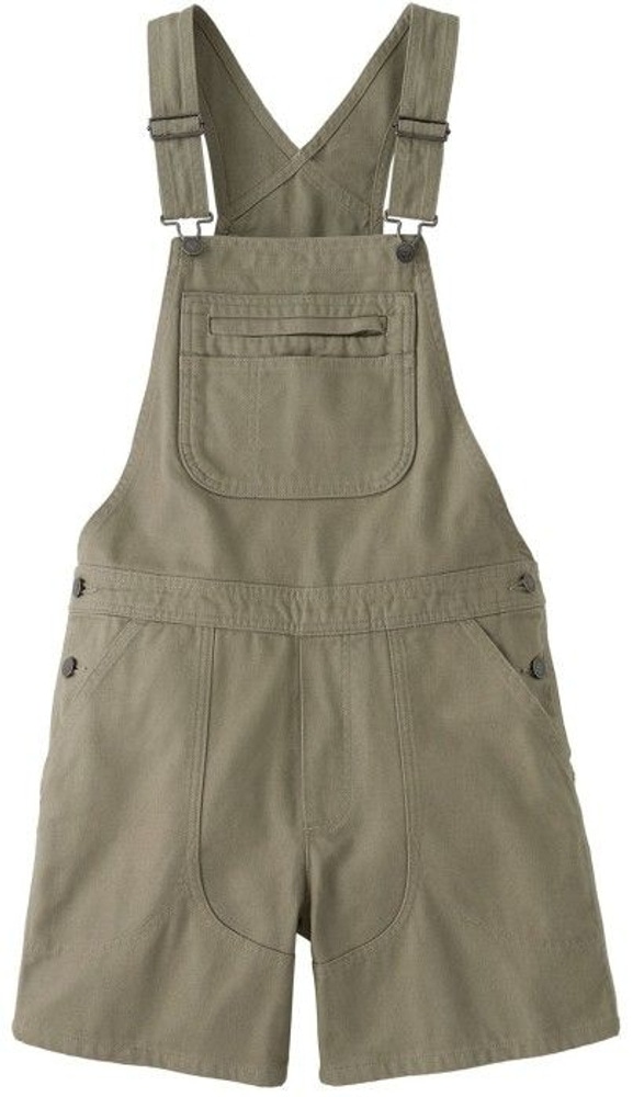 productImage: W's Stand Up Cropped Overalls Rock Green