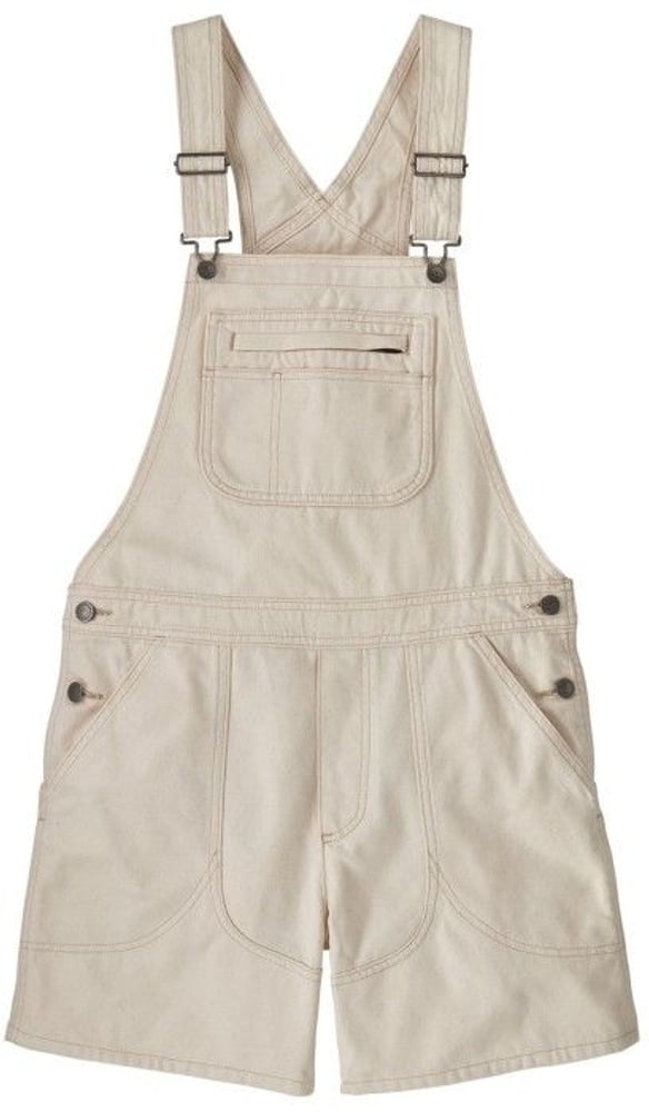productImage: W's Stand Up Cropped Overalls Undyed Natural