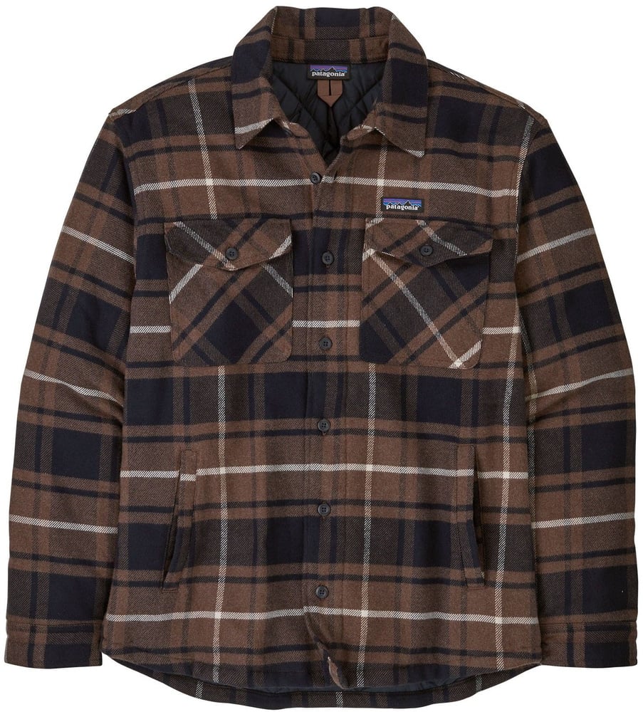 productImage: M's Lightweight Insulated Fjord Flannel Shirt Outdoor Molasses Brown