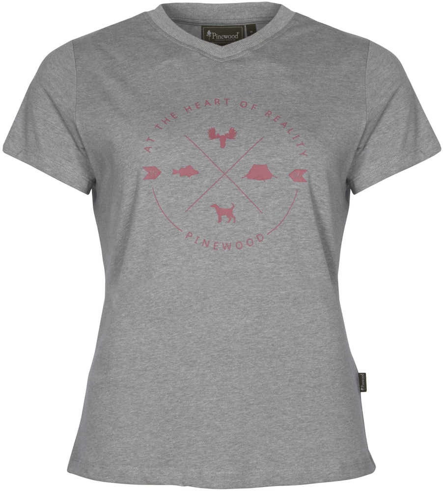 productImage: Finnveden Trail T-Shirt Women Light Grey Mel