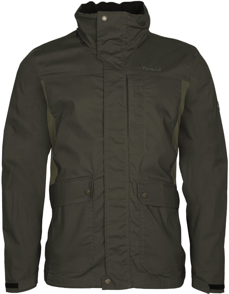 productImage: Finnveden Trail Hybrid Jacket Dark Olive/Earth Brown