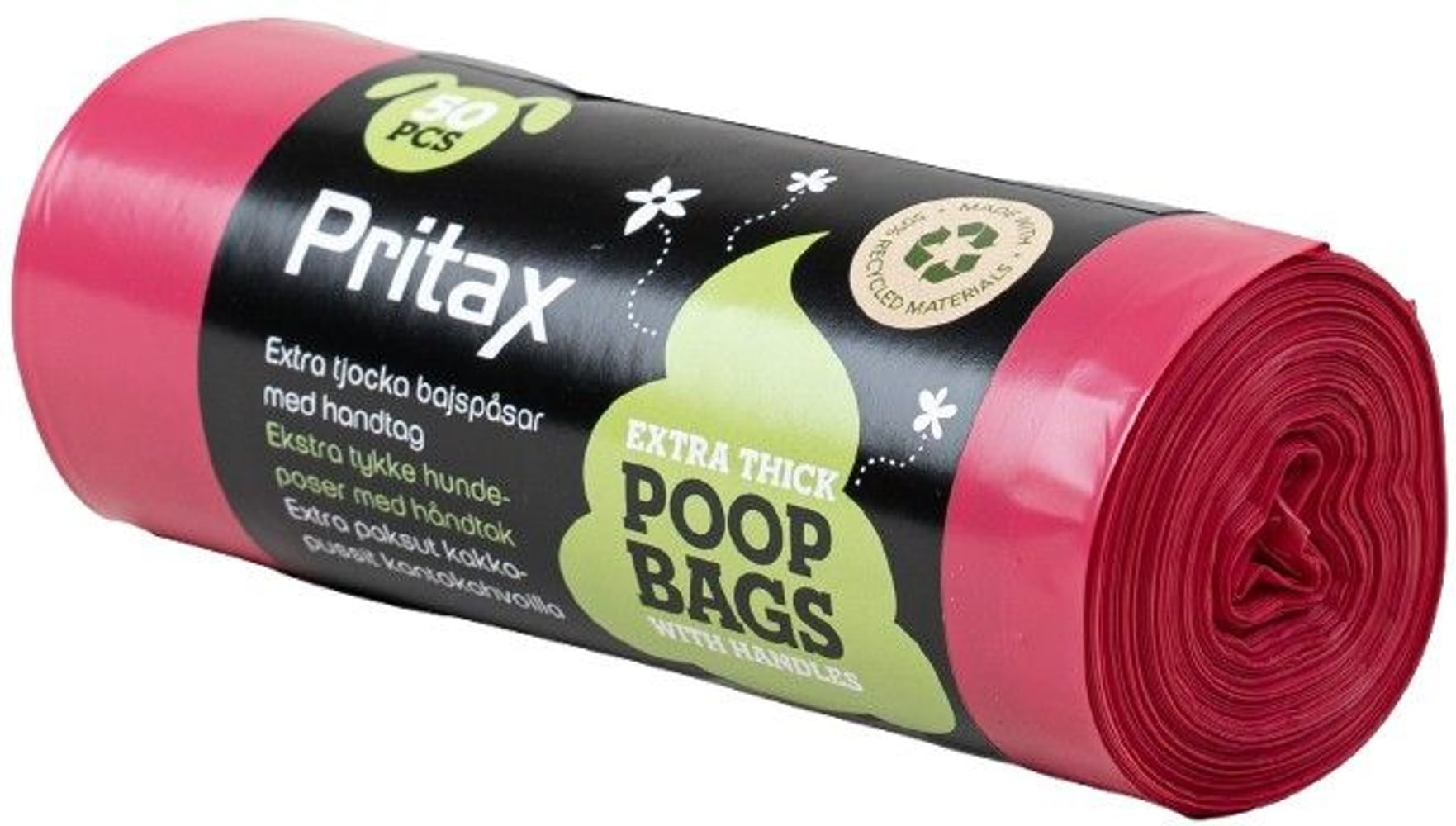 productImage: Pluto Poop Bags 50 pcs Pink