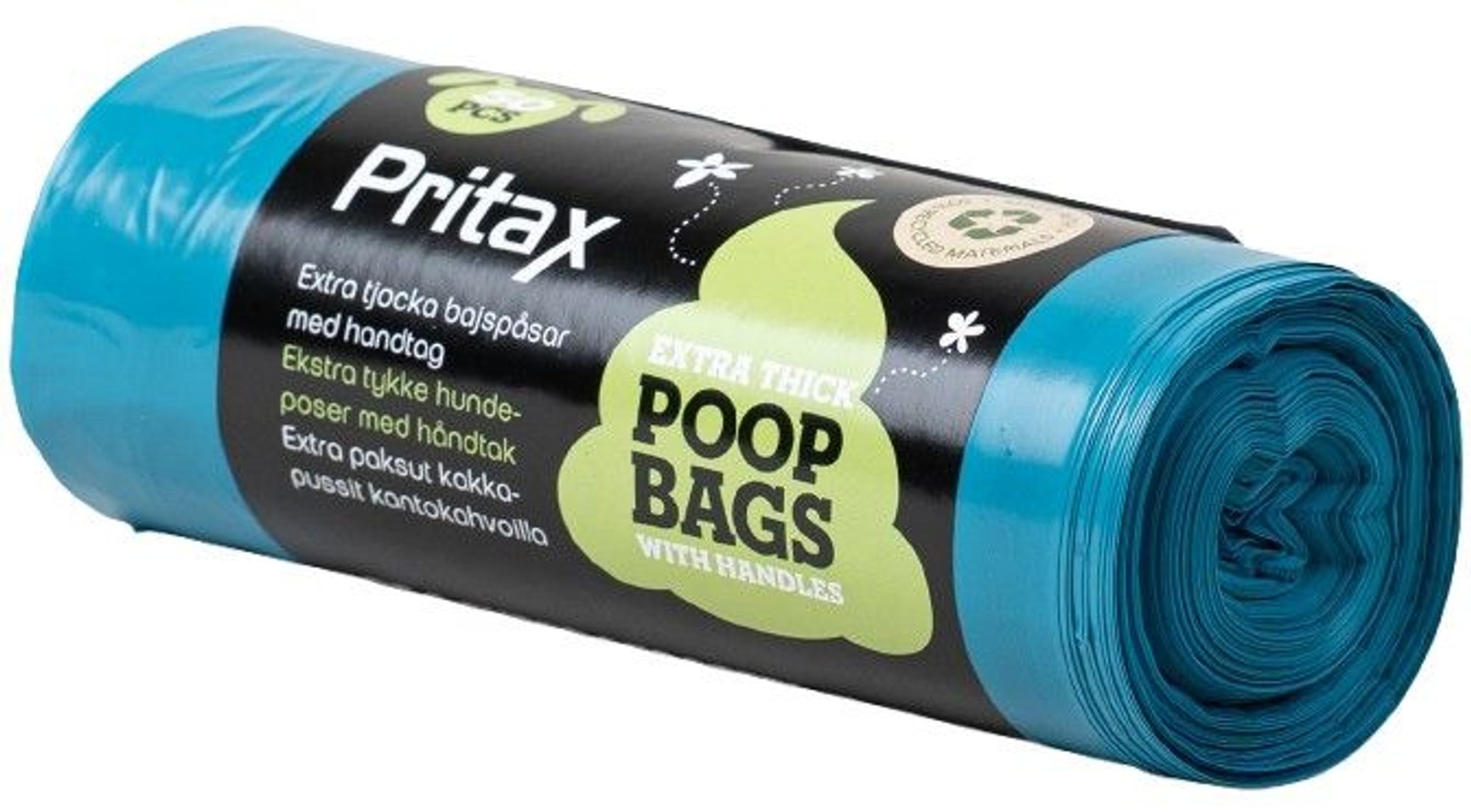 productImage: Pluto Poop Bags 50 pcs Turquoise