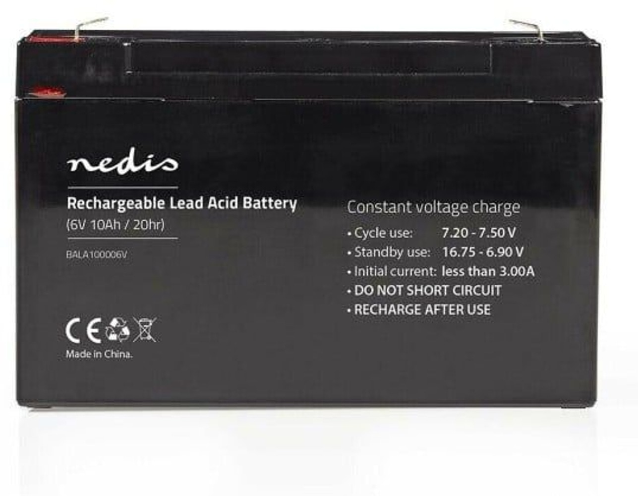 productImage: Rechargeable Lead Acid Batteri 6V 10000 mAh