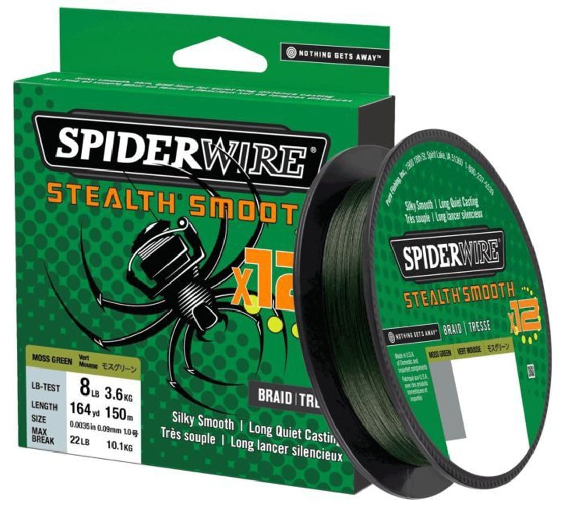productImage: SpiderWire Stealth Smooth 12 150m M-Green