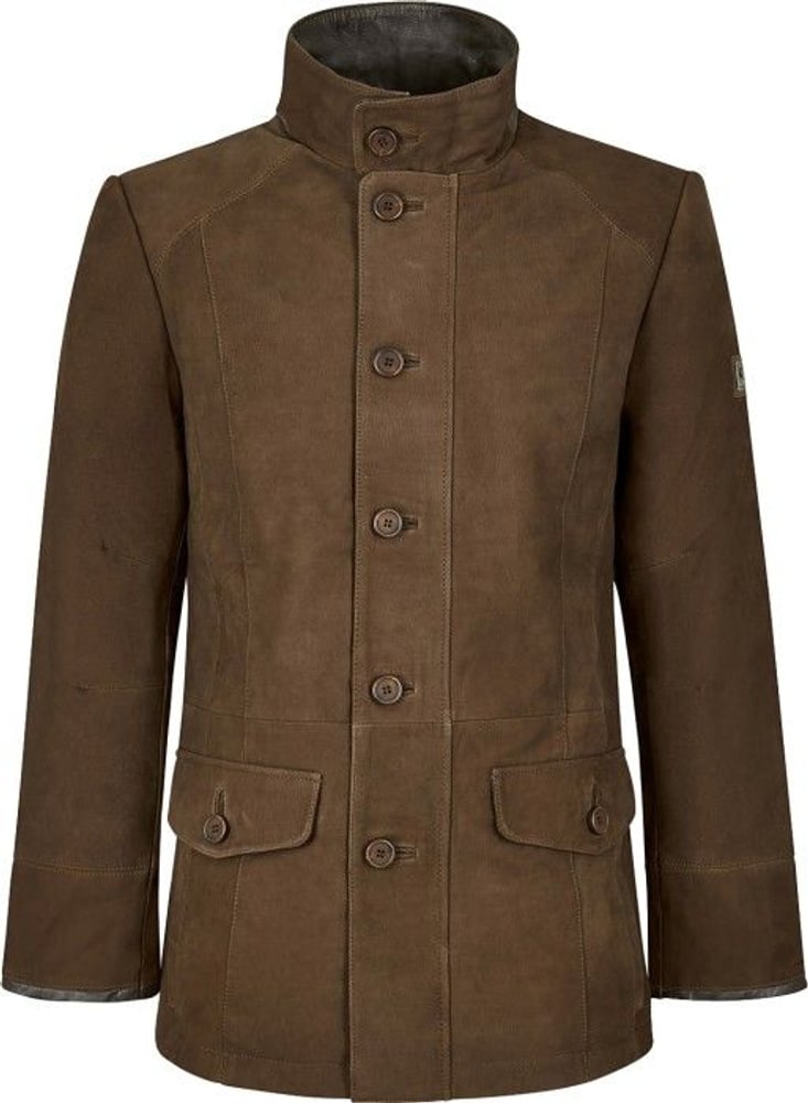 M's Moore Leather Jacket Walnut, view: 1