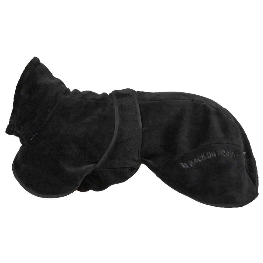 productImage: Bay Fleece Coat Low Set Tail 55-65 cm Black