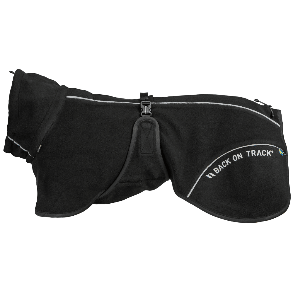 productImage: Bay Fleece Coat High Set Tail 55-65 cm Black
