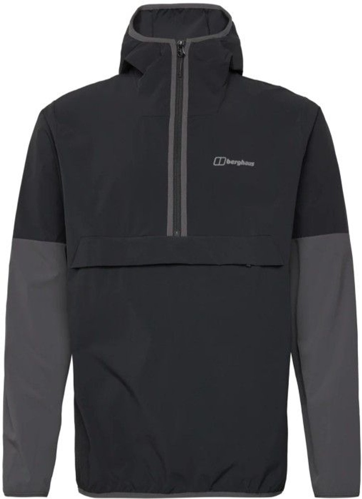 productImage: Ms Wandermoor Wind Smock Jet Black/Grey Pinstripe