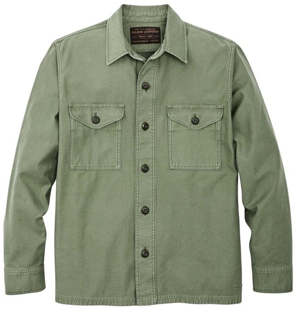 productImage: M's Field Jac-Shirt Washed Fatigue Green