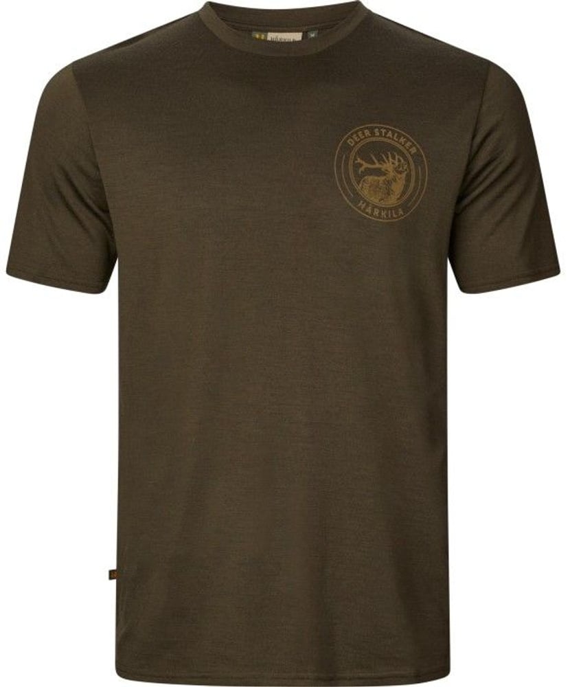productImage: M's Game Short-Sleeved T-Shirt Willow Green Stag Willow Green Moose
