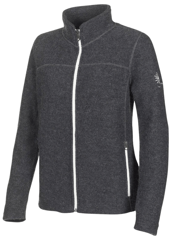 productImage: Ivanhoe W's Beata Full Zip Graphite Marl