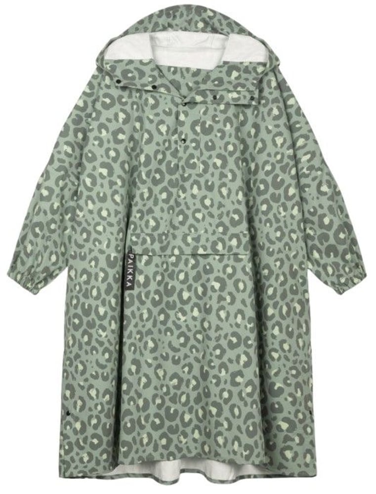 productImage: Human Rain Poncho Green Leo One Size