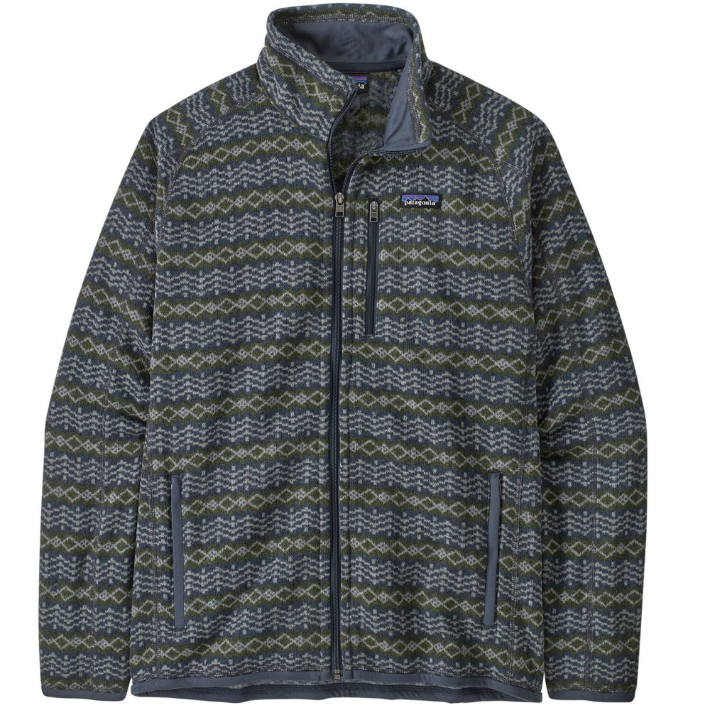 productImage: M's Better Sweater Jacket Woven Together: Smolder Blue