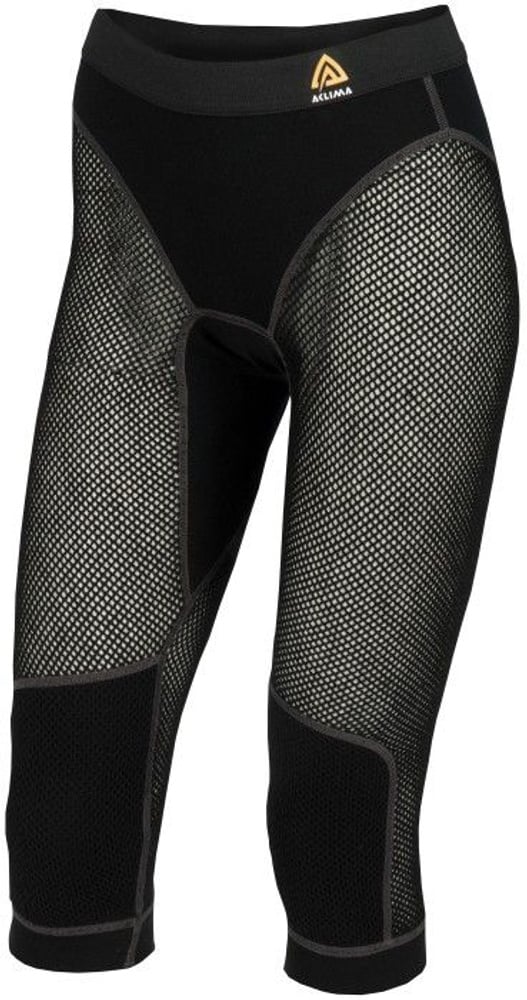 productImage: Aclima W's WoolNet ¾ Longs Jet Black