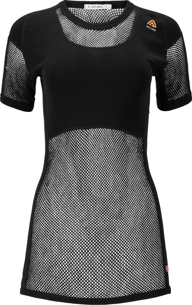 productImage: Aclima WoolNet T-shirt Woman Jet Black