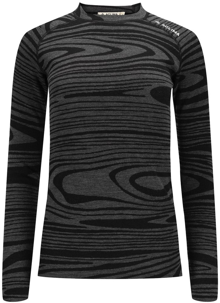 productImage: Aclima WarmWool Crewneck W's Black Motion