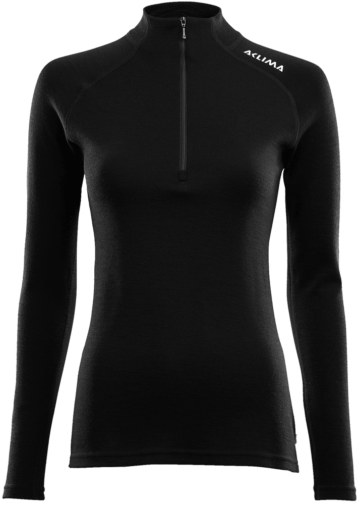 productImage: Aclima WarmWool Mockneck Woman Jet Black