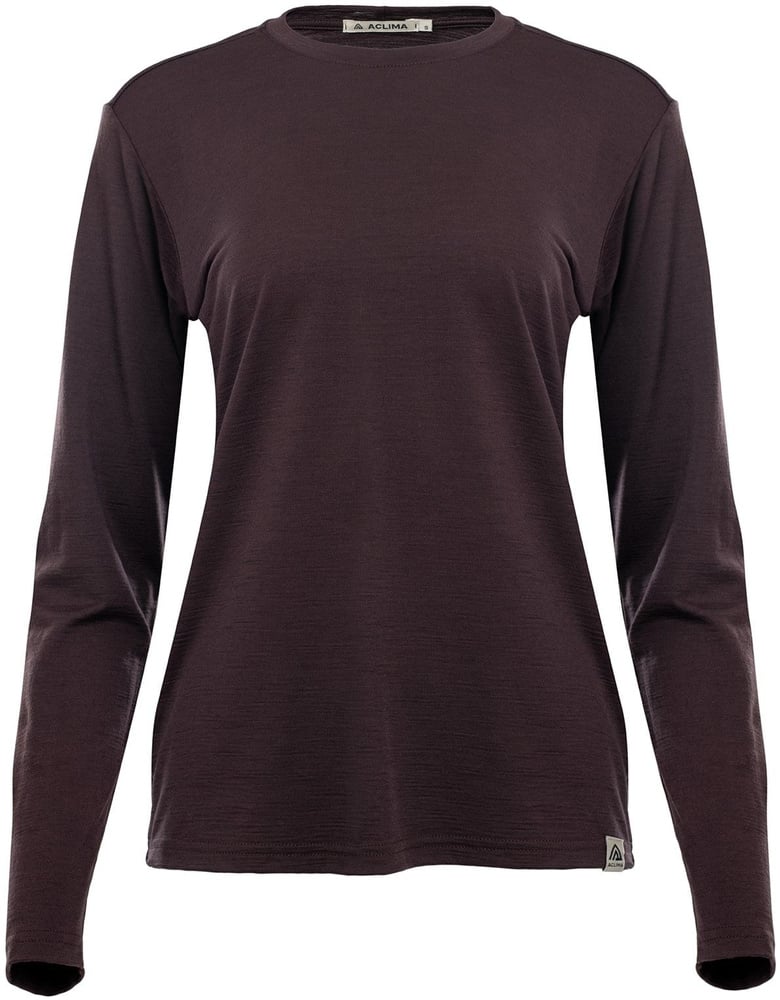 productImage: Aclima LightWool 180 Crewneck W's Chocolate Plum