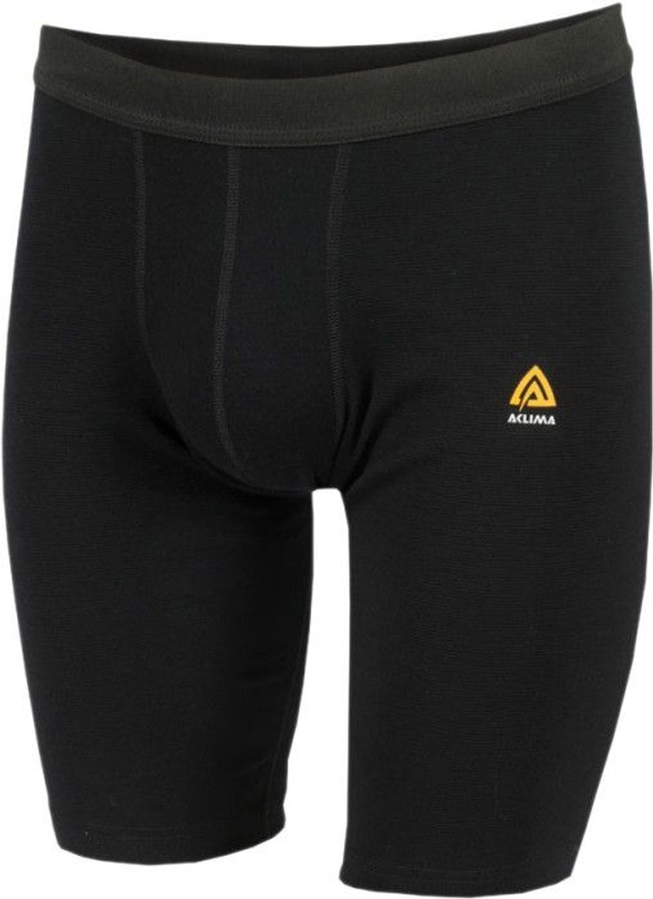 productImage: Aclima WarmWool Shorts Long Man Jet Black