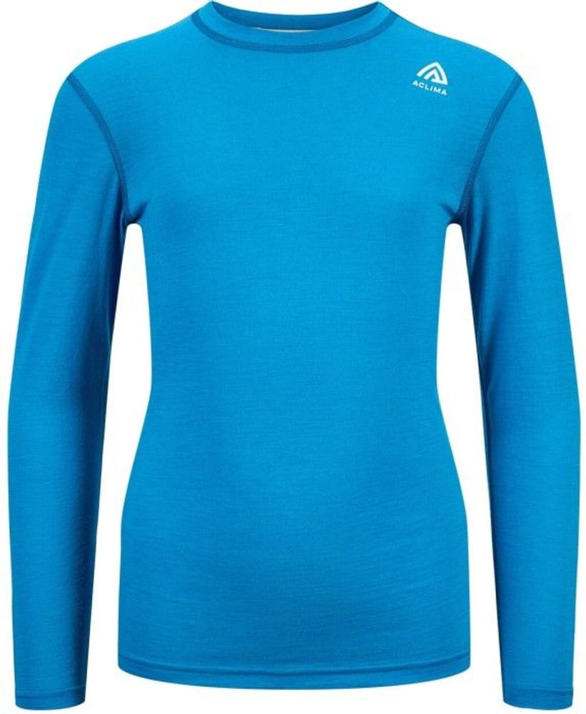 productImage: Aclima LightWool 140 Crewneck Junior Bluejay