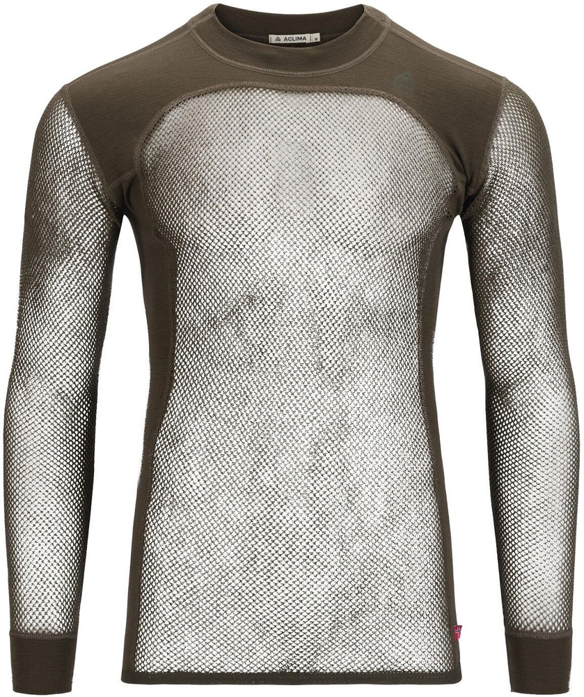 Aclima WoolNet Original Crewneck M's Tarmac, view: 1