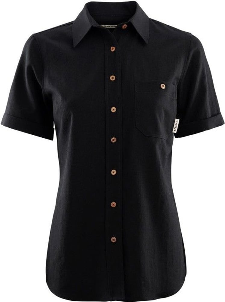 productImage: Aclima W's LeisureWool Short Sleeve Shirt Jet Black