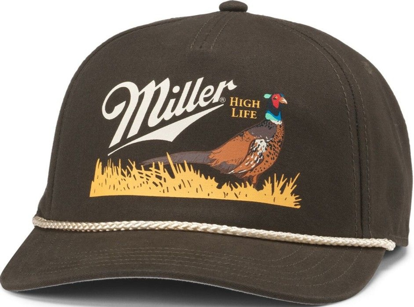 productImage: American Needle Miller High Life Canvas Cappy Army Green
