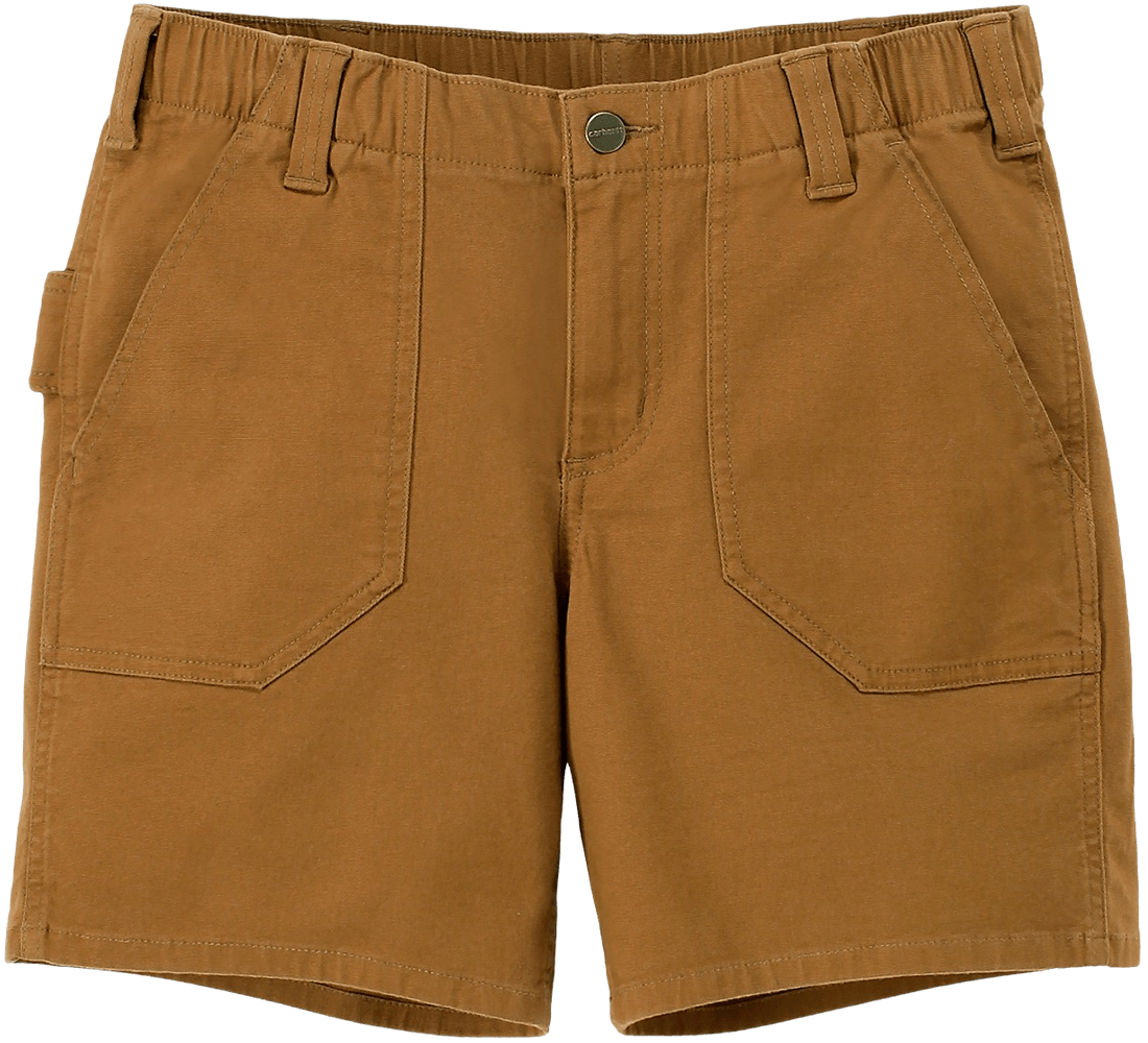productImage: Carhartt W's Relaxed Fit Canvas Work Short Carhartt® Brown