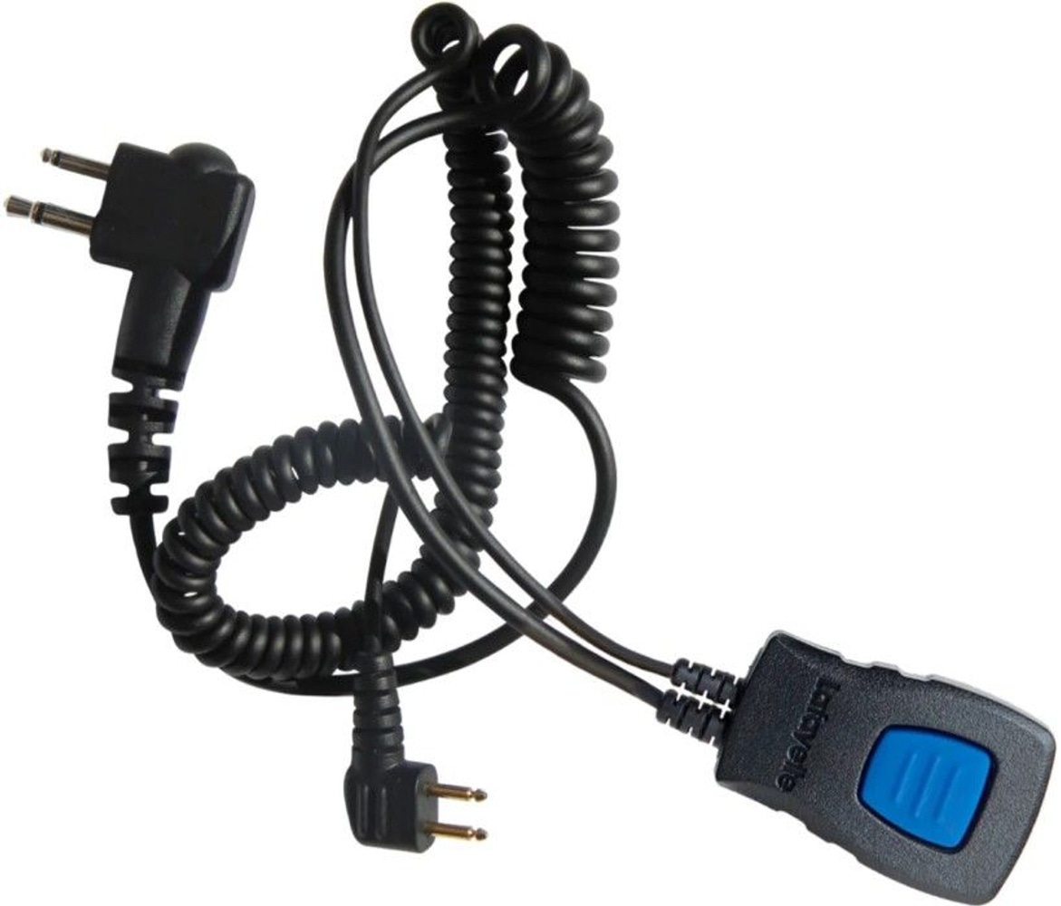 productImage: Miniheadset Radiokabel Peltor 2-Pin J22 2,5+3,5mm Vinklad Mindre Mellanrum