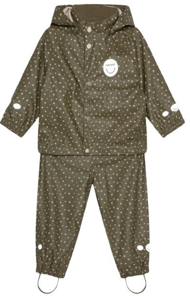 productImage: Jolly Print Rain Set Kids Olive