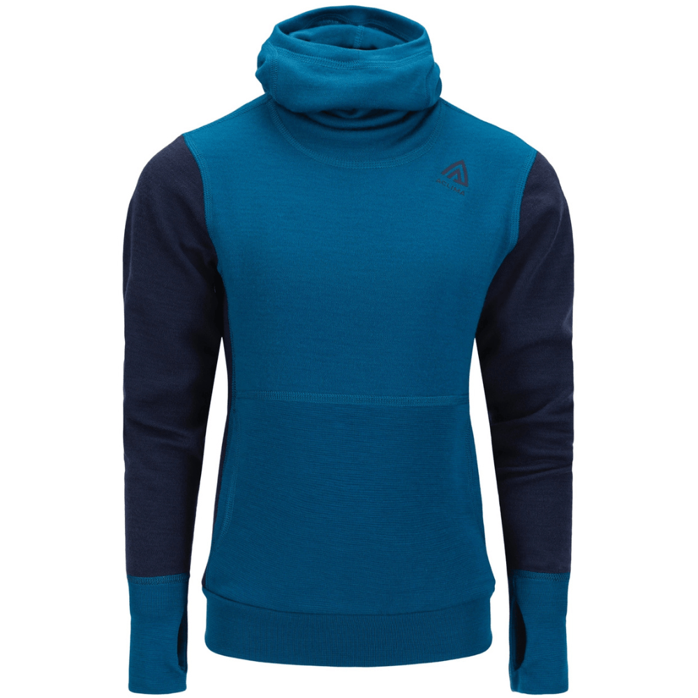 productImage: Warmwool Hoodsweater Kids Corsair/Navy Blazer